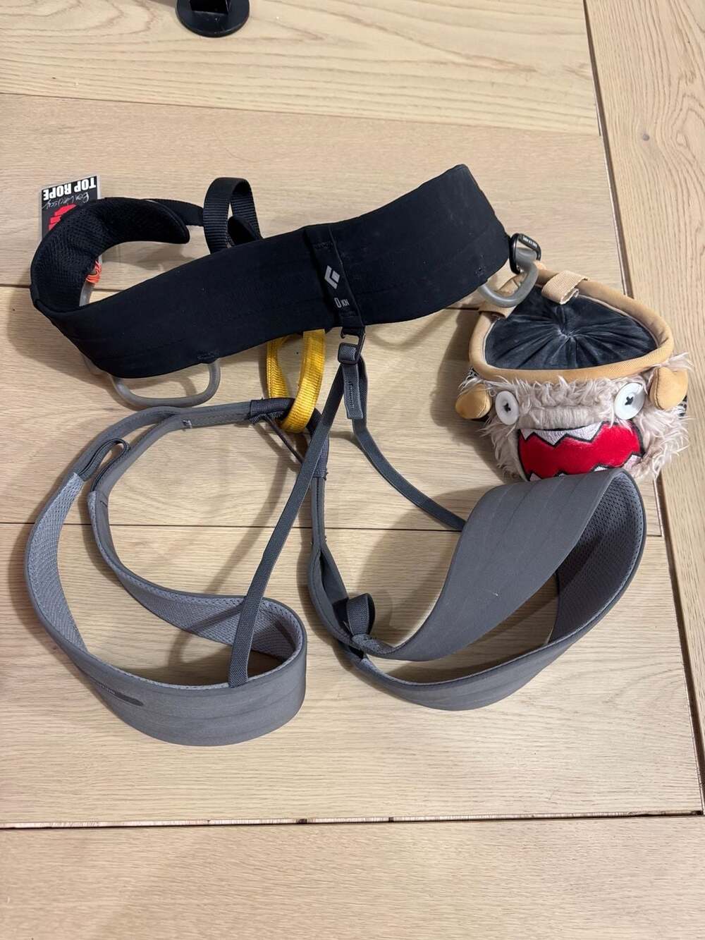 Black Diamond Solution Climbing Harness Men's Size Large